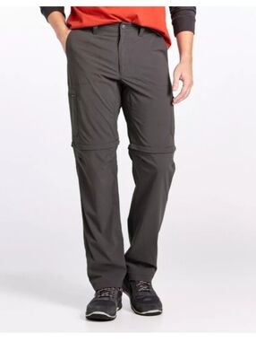 New!! L.L. Bean Gray Cargo Pants - Favorite Fit
